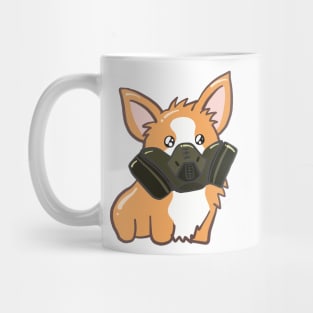 Corgi - Hazmat Mask Mug